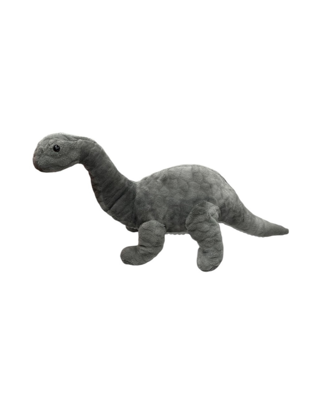 Gray Plush Dinosaur Reptile Toy - Soft Stuffed Animal - Picture 2 of 4